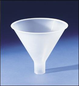 Bel-Art Polypropylene 784 mL Powder Funnels, Pack of 4, H14660-0150 - MDL-BRT146600150 - 24 Each