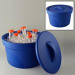 Bel-Art Handy M16807-2001 Magic Touch 2 High-Performance Ice Bucket, 2.5 L, With Lid, Blue - MDL-BRT168072001 - 1 Each