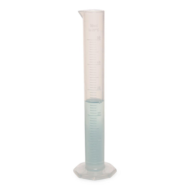 Bel-Art Products Polypropylene Single-Scale Graduated Cylinders F28454-0000 - 1.0 Each