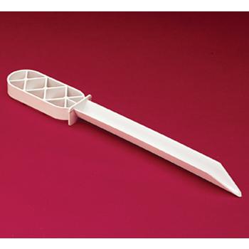 V-Shaped Polypropylene Sampling Spatula - F37840-0000 - 12 Each - MDL-BRT378400000
