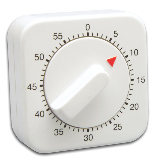 Bel-Art Analog B61700-2500 H-B DURAC 60 to Minute Mechanical Timer - MDL-BRT505 - 20 Each