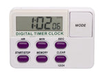 Bel-Art Digital DURAC Single-Channel Electronic Timer with Memory, Clock, Certificate of Calibration - B61700-3000 - 1 Each