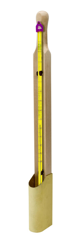 Bel-Art H-B Easy-Read Liquid-In-Glass Tank Thermometer, -10 to 70° C, 76 mm Immersion - B60380-0400 - 1 Each