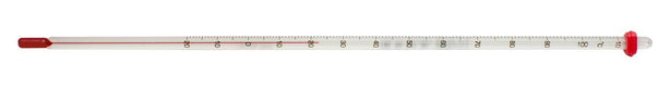 Bel-Art H-B DURAC General Purpose Liquid-In-Glass Thermometer, -20 to 150° C, Total Immersion, Organic Liquid Fill - B60800-3100 - 1 Each