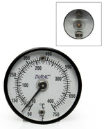 Bel-Art H-B Durac Bimetallic Temperature 50 mm Diameter Magnetic Mount Bi-Metal Surface Thermometer, 50° to 750°F - B61320-2700 - 1 Each