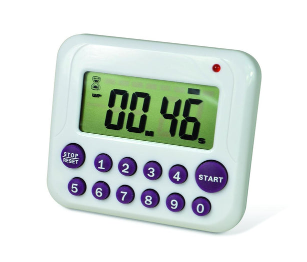 Bel-Art Products DURAC Single-Channel Electronic Timer with 10-Key Input B61700-3500 - 1.0 Each