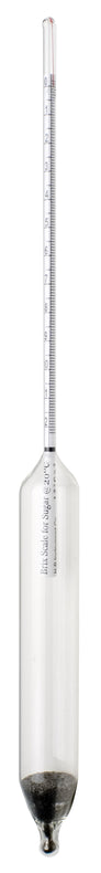 Bel-Art Products DURAC Brix Sugar Scale Plain Form Hydrometers B61802-0600 - 1.0 Each
