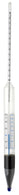 Bel-Art Combined-Form Hydrometer H-B DURAC Safety 39/51° Brix Sugar Scale Combined Form Thermo-Hydrometer - B61822-0400 - 1 Each