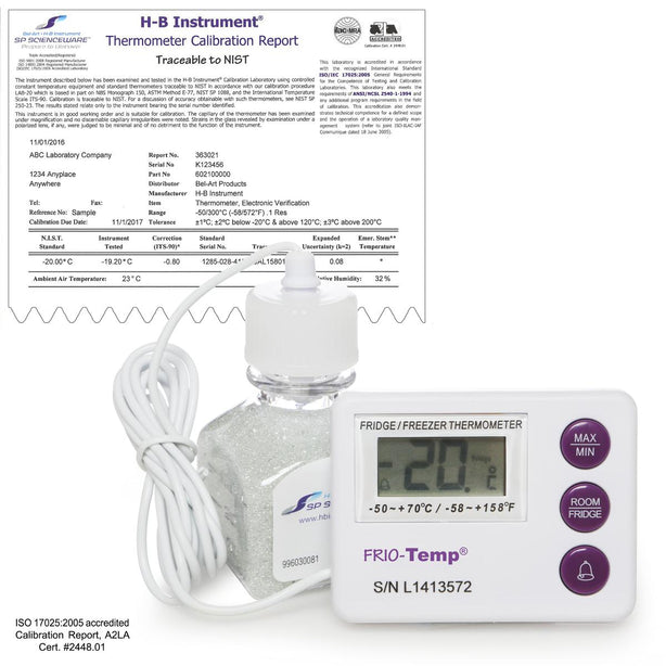 BEL-ART PRODUCTS Frio-Temp Electronic Verification Thermometers B60210-1100 1 Each - MDL-BRTB602101100