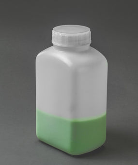 Polystormor Square-Edge Wide-Mouth HDPE Bottles - F10640-0016 - 12 Each - MDL-BRTF106400016