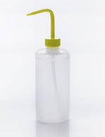 Bel-Art Narrow-Mouth 500 mL (16 oz.) Polyethylene Wash Bottles, Yellow Polypropylene Cap, 28 mm Closure, Pack of 6, F11614-0500 - MDL-BRTF116140500 - 6 Each