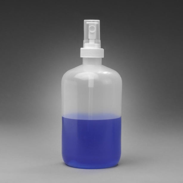 Bel-Art Spray Pump 500 mL (16 oz. Polyethylene Bottles, Pack of 12, F11634-0000 - MDL-BRTF116340000 - 12 Each