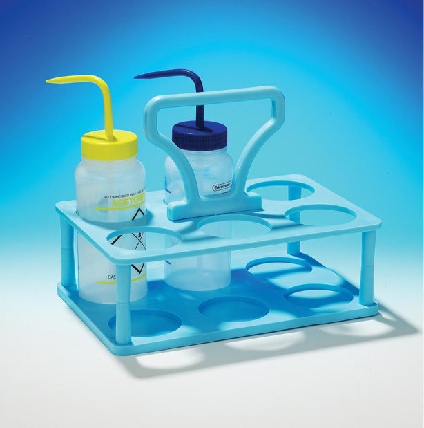 Bel-Art Products Polypropylene Wash Bottle Carrier F11640-0001 1.0 Each-MDL-BRTF116400001