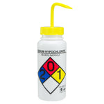 BEL-ART PRODUCTS Four-Color Safety-Labeled Wide-Mouth Wash Bottles F11716-0015 4 Each - MDL-BRTF117160015