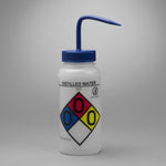 GHS-Labeled Safety-Vented LDPE Wash Bottles - F12416-0004 - 4 Each - MDL-BRTF124160004
