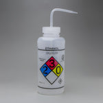 GHS-Labeled Safety-Vented LDPE Wash Bottles - F12432-0019 - 2 Each - MDL-BRTF124320019