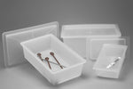 Bel-Art Polypropylene Instrument Tray with Cover, 6-5/8" x 3-3/4" x 2-1/4" - F16188-0000 - 1 Each