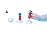 Bel-Art Conical Tube Holder for 50 mL Tubes, Non-Grip Style, Polystyrene, White, Pack of 5, Scienceware - F18795-0000 - 5 Each