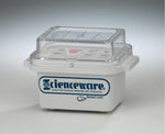 Bel-Art F18846-0010 Cryo-Safe Mini Quick-Freeze Cooler for 0.5 or 1.5 mL Tubes, 12 Places, Plastic, 5-3/4" x 4" x 3-3/4" - MDL-BRTF188460010 - 1 Each