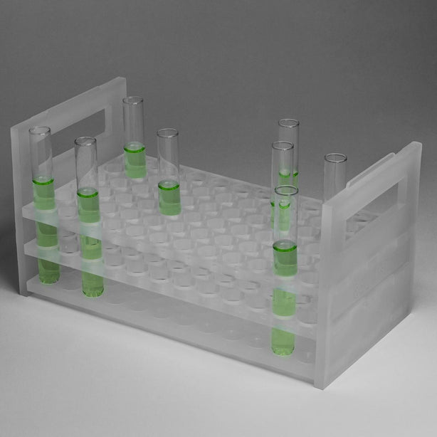 Heavy-Duty Bel-Art Heavy Duty Test Tube Rack for 10 to 13 mm Tubes, 72 Places - F18855-0000 - 1 Each