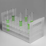 Bel-Art Heavy Duty Test Tube Rack for 13 to 16 mm Tubes, 50 Places, Heavy-Duty - F18856-0000 - 1 Each