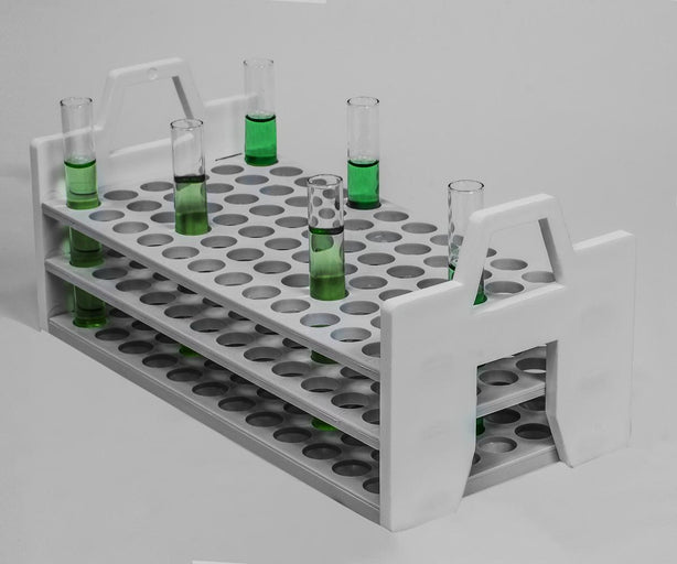 Bel-Art Products Polypropylene Stack Rack Test Tube Rack F18860-1013 - 1.0 Each
