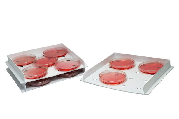 Bel-Art Products Polypropylene Stackable Petri Dish Incubation Tray F18983-1000 - 3.0 Each - MDL-BRTF189831000