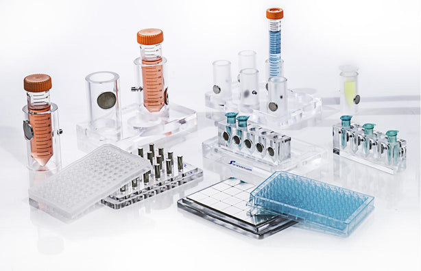 Bel-Art Magnetic Bead Separation Rack for 5 and 15 mL Tubes - F19900-0001 - 1 Each