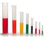 Bel-Art Products Polypropylene Single-Scale Graduated Cylinders F28459-0000 - 1.0 Each