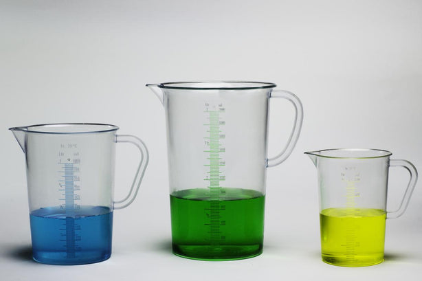 Bel-Art 1000 mL Tall-Form Graduated Polymethylpentene Pitcher - F28983-0000 - 1 Each