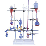 Bel-Art F38994-0000 Polypropylene Lattice Support Stand with 3 Aluminum Vertical Rods - MDL-BRTF389940000 - 1 Each