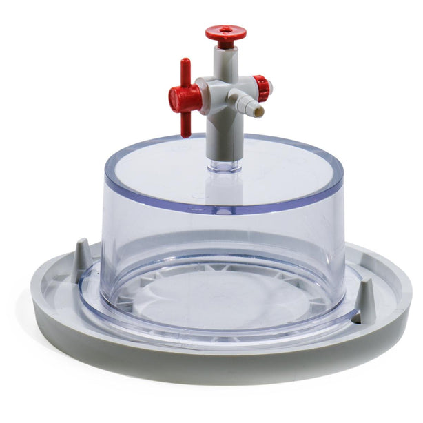 Bel-Art Products Clear Polycarbonate Mini Vacuum Desiccator F41099-0000 1.0 Each-MDL-BRTF410990000