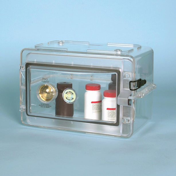 Bel-Art Secador Polystyrene Gas-Purge Mini Desiccator Cabinet - F42075-1002 - 1 Each