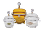 Bel-Art F42400-2221 Lab Companion Clear Polycarbonate Round Style Vacuum Desiccator, 20 L - MDL-BRTF424002221 - 1 Each