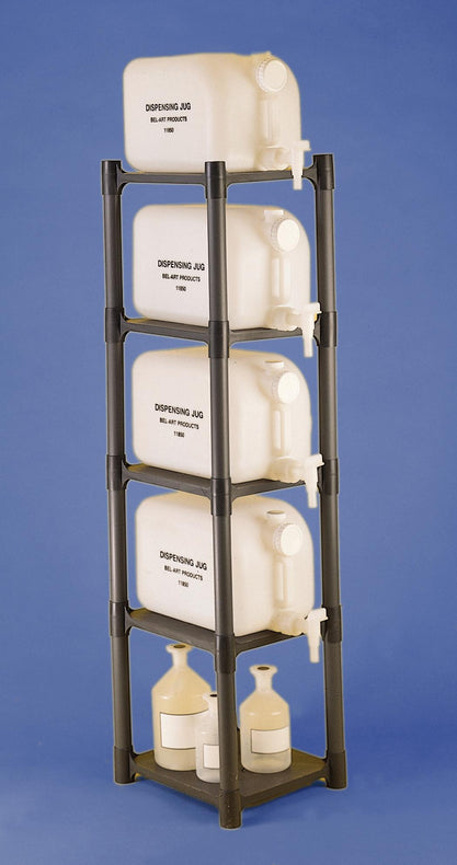 Bel-Art H11851-0000 Polyethylene Dispensing Jug Rack - MDL-BRTH118510000 - 1 Each