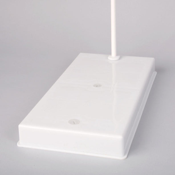 Bel-Art H18303-0000 Heavy Duty Support Stand, 8.5" x 16" x 1-3/4" Base, 30 x 1/2" Support Rod - MDL-BRTH183030000 - 1 Each