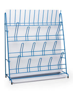Bel-Art Poxygrid Labware Drain Stand, 16-3/4" x 6-1/2" x 19", 14 Supports, H18805-0000 - MDL-BRTH188050000 - 1 Each