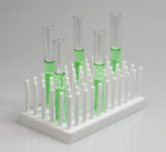 Bel-Art Full-View Test Tube Support for 13 to 16 mm Tubes, 50 Places - H18911-0000 - 1 Each