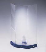 Bel-Art Large Weighted Safety Shield, 19.6 lb., Polycarbonate, 19-1/2" x 6-1/2" x 36" - H24964-0000 - 1 Each
