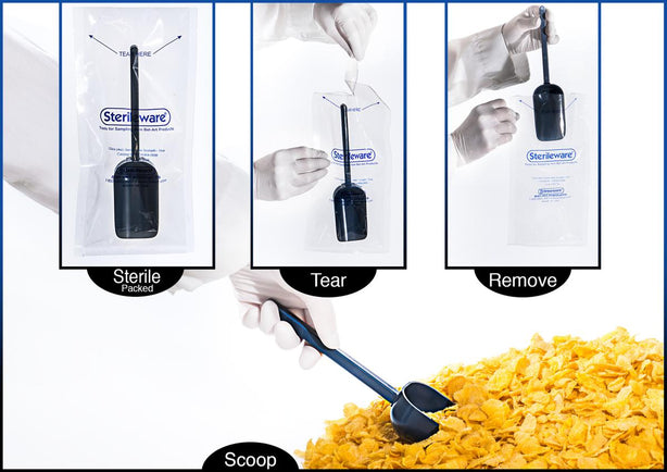 Sterileware Bent-Handle Scoops - H36902-2006 - 10 Each - MDL-BRTH369022006