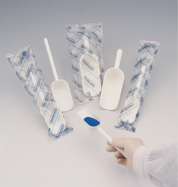 Sterileware Sterile White Sampling Scoops - H36904-0010 - 10 Each - MDL-BRTH369040010