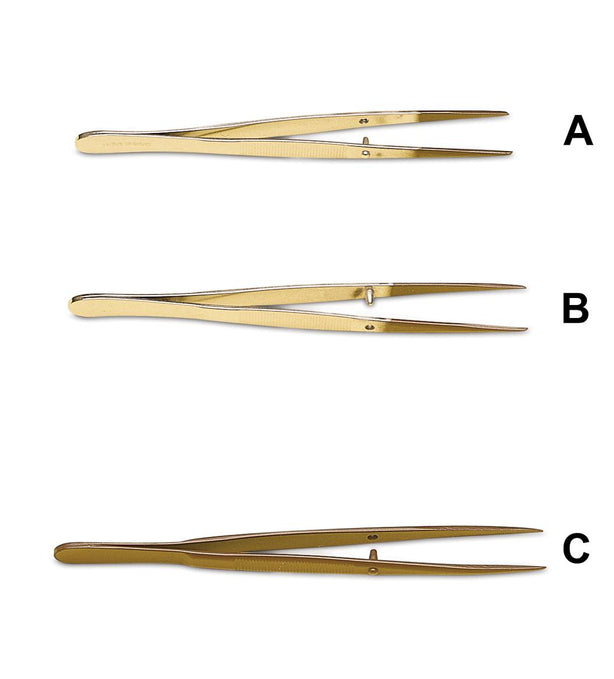 Bel-Art Products PTFE-Coated Stainless Steel Forceps H37937-0000 - 2.0 Each
