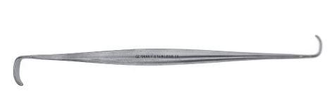 BR Surgical Ragnell Retractor, 3 mm x 8 mm and 5 mm x 15 mm, 6" - BR18-24215 - 1 Each