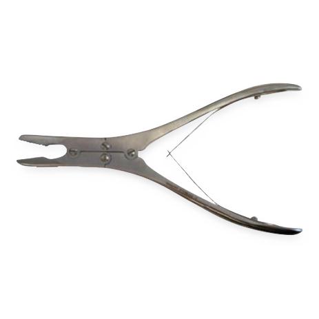 BR Surgical 7" Straight Ruskin Rongeur with 5 mm Tip - BR32-21618 - 1 Each