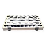 Br Surgical LLC BR Surgical Microsurgical Case with Silicon Mat / Retainers BR82-31010 1.0 Each-MDL-BRUBR8231010