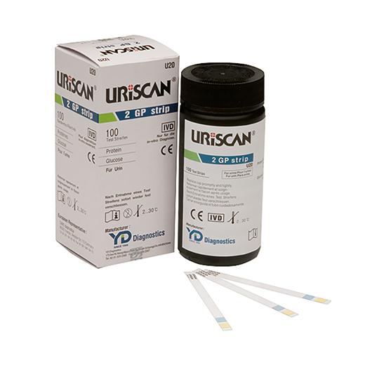 URiSCAN Urine Test Strips - U20 - 1 Bottle - MDL-BSLU20