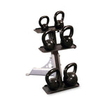 Body-Solid Compact 3-Tier Kettlebell Rack, Capacity of 6 - GDKR50 - 1 Each