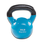 Body-Solid Vinyl-Dipped Cast Iron Kettlebell, Vinyl, 35LB - KBV35 - 1 Each