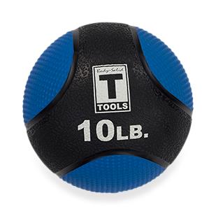 Body-Solid Tools Medicine Ball, 10 lb., Blue - BSTMBP10