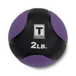 Body-Solid Tools Medicine Ball, 2 lb., Purple - BSTMBP2